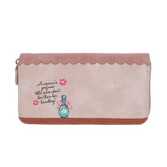Vendula Perfumery Large Zip Wallet