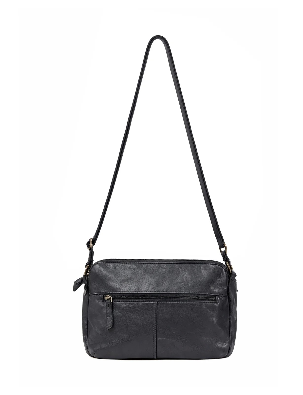 Saddle & Sash Handbag A0019 Black