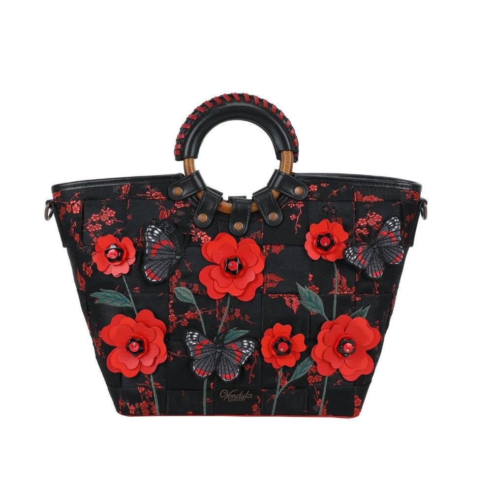 Vendula Butterfly Garden Large Ari Bag