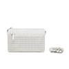 Black Caviar Milla crossbody handbag in white