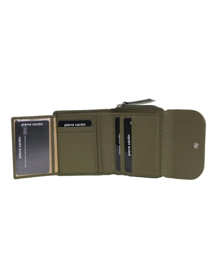 Pierre Cardin Purse PC4029 Green/Taupe
