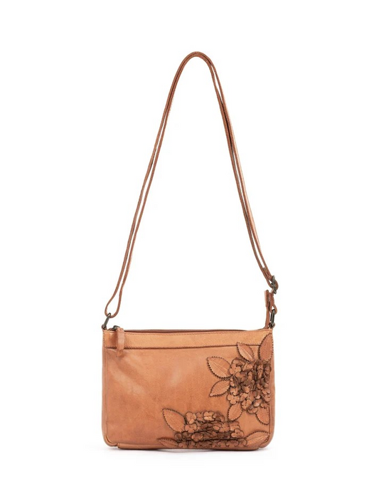 Saddle & Sash Handbag A0032 Tan