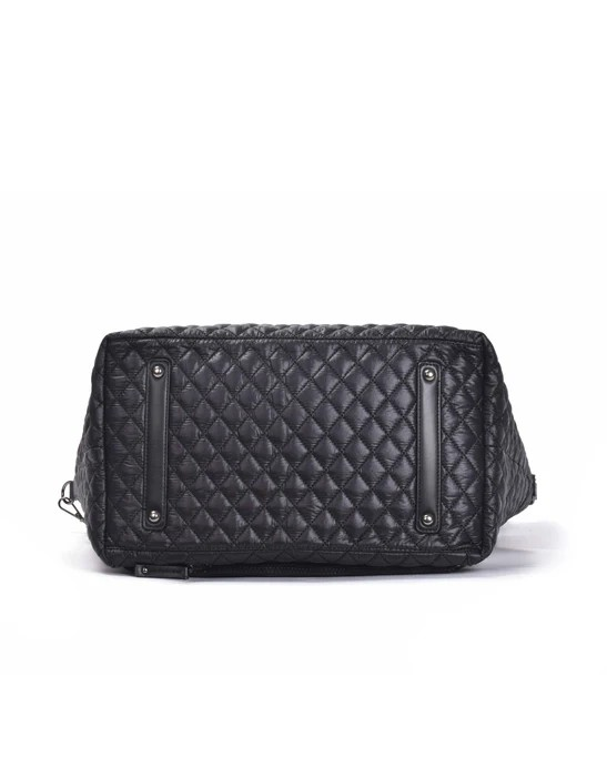 Tosca Metro Duffle Bag MET980 Black Quilt