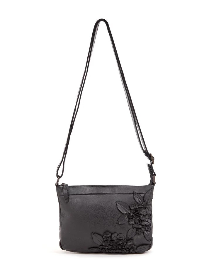Saddle & Sash Handbag A0032 Black
