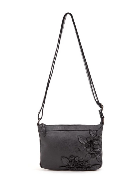 Saddle & Sash Handbag A0032 Black
