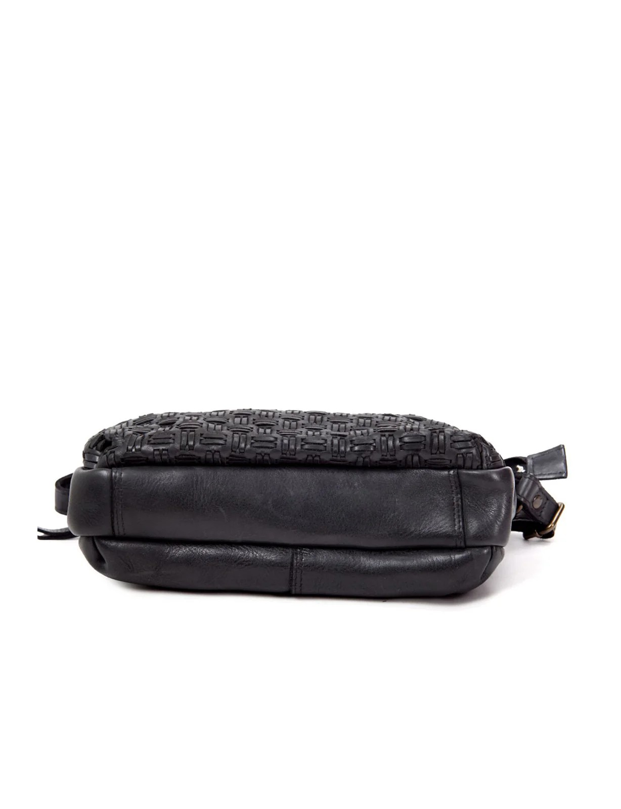 Saddle & Sash Handbag A0019 Black