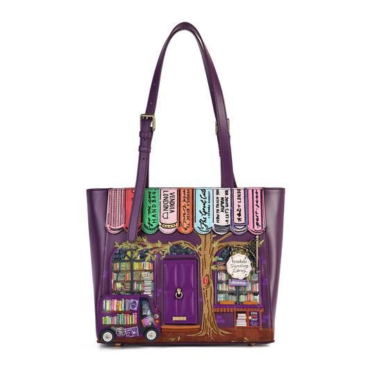 Vendula Travelling Library Bookshop Shopper Bag - Pre Order