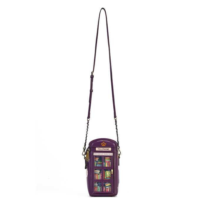 Vendula Travelling Library Bookshop Telephone Box Bag - Pre Order