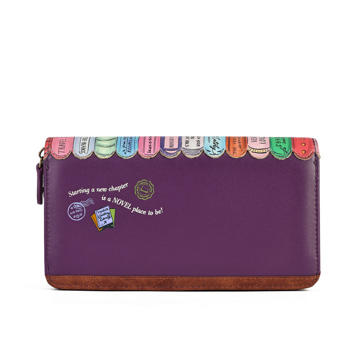 Vendula Travelling Library Bookshop Large Wallet - Pre Order