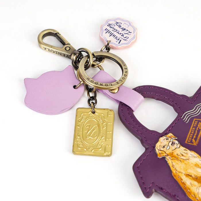 Vendula Travelling Library Bookshop Key Charm - Pre Order