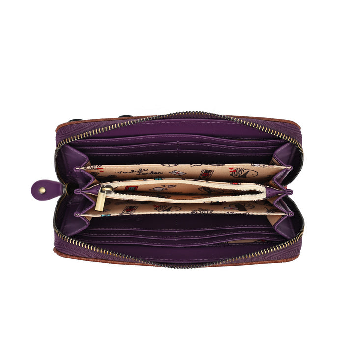 Vendula Travelling Library Bookshop Large Wallet - Pre Order