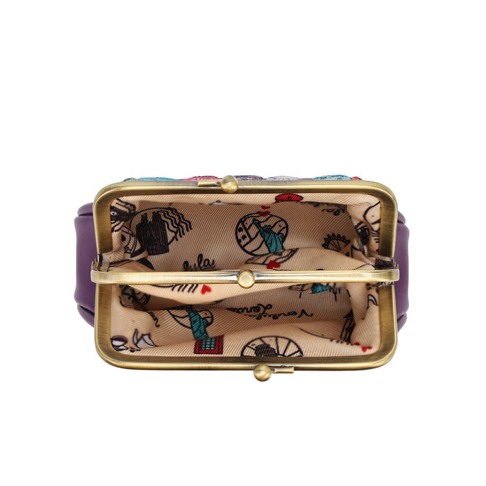 Vendula Travelling Library Bookshop Clipper Coin Purse - Pre Order