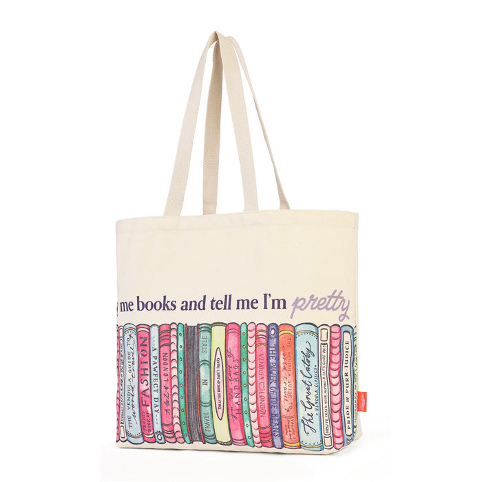 Vendula Travelling Library Bookshop Canvas Tote Bag - Pre Order