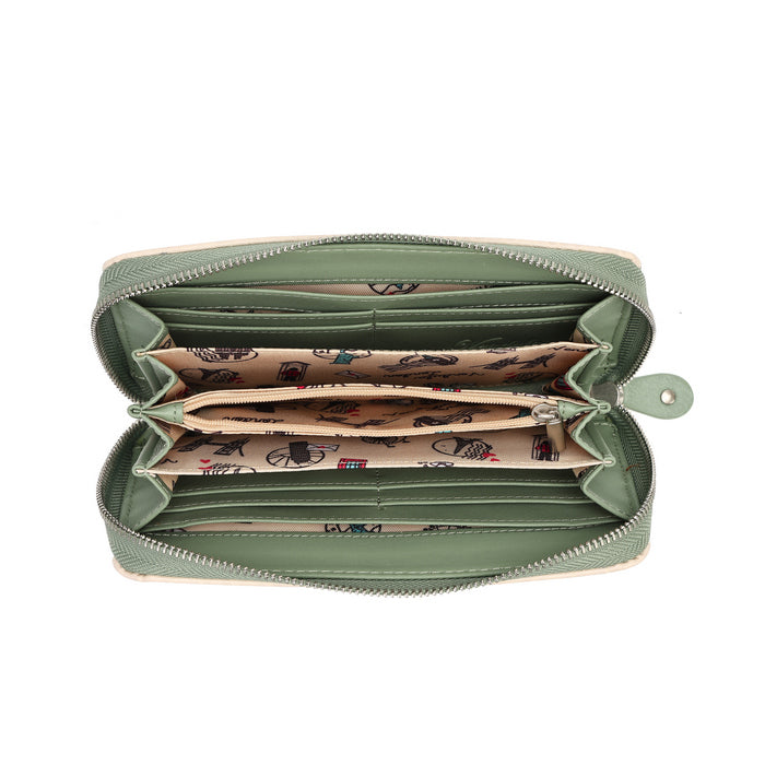 Vendula London Sugarloaf Bakery Large Ziparound Wallet