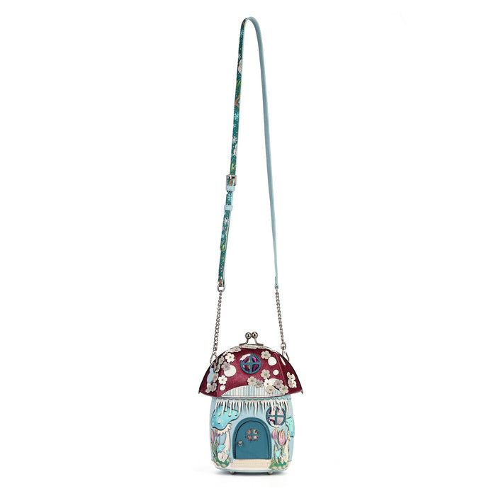 Vendula Fairy Village Snowflake Toadstool Bag