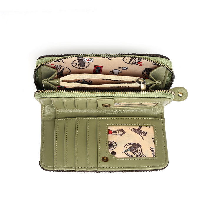 Vendula Flower Shop Amber Medium Wallet