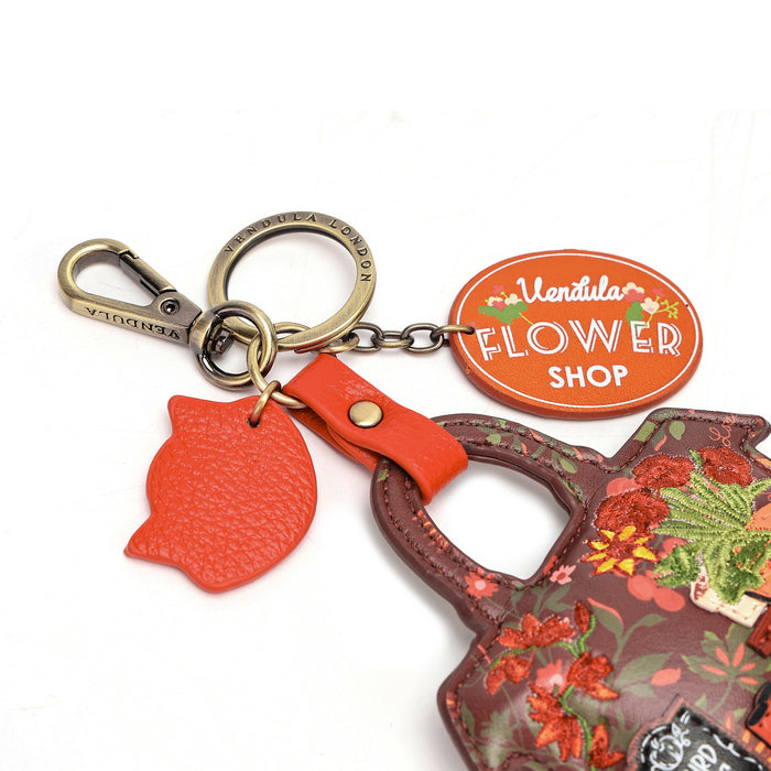 Vendula Flower Shop Amber Key Charm