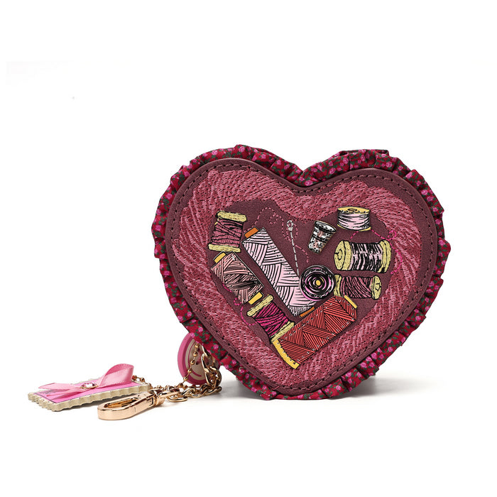 Vendula Sewing Box Scrapbook Heart Coin