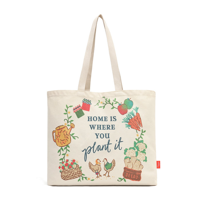 Vendula Farmhouse Pantry Canvas Tote