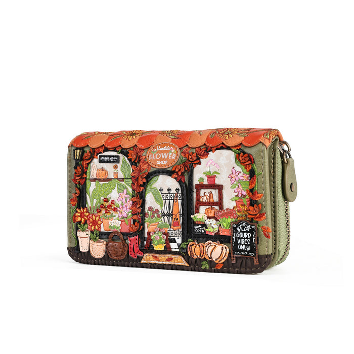 Vendula Flower Shop Amber Medium Wallet
