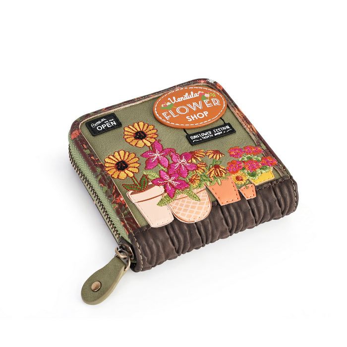 Vendula Flower Shop Amber Square Wallet