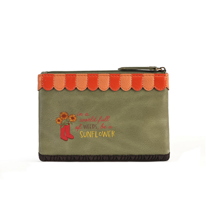 Vendula Flower Shop Amber Zip Coin Purse