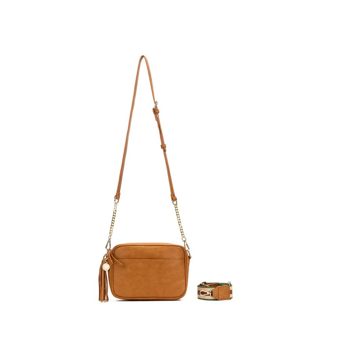 Black Caviar Handbag Indie Tan