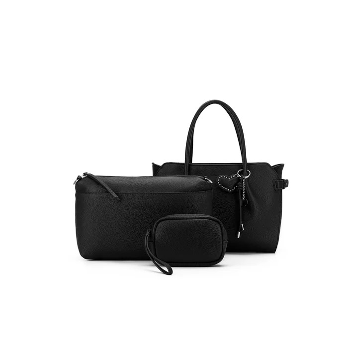 Black Caviar Handbag Alexandra Black