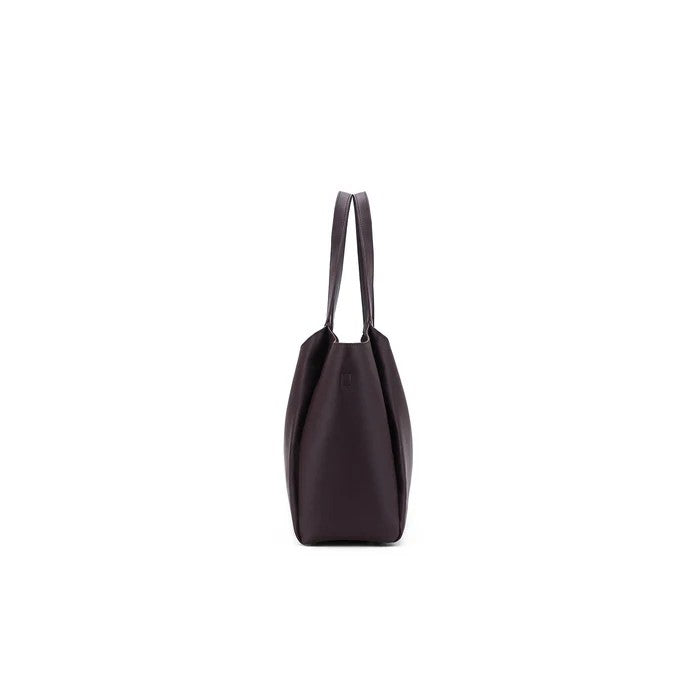 Black Caviar Handbag Sylvie Aubergine