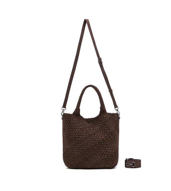 Black Caviar Handbag Arielle Chocolate