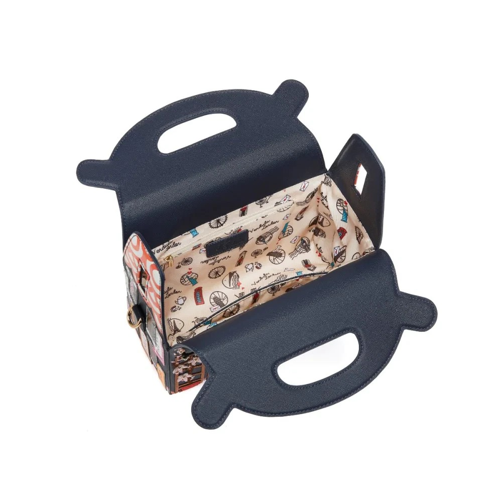 Vendula Sushi Blue Takeaway Box Bag