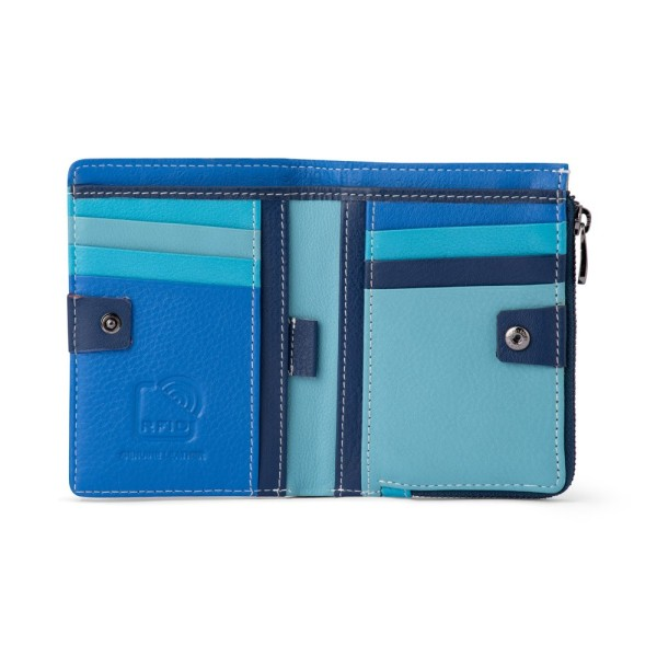 Franco Bonini Purse 24-06 Blue Multi