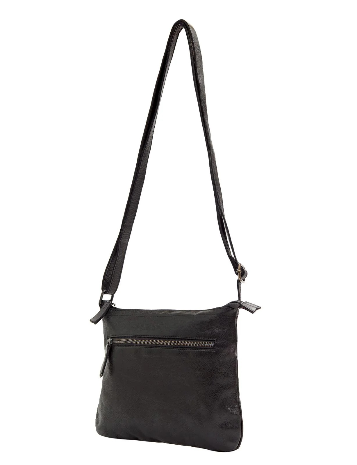 Saddle & Sash Handbag A0008 Black