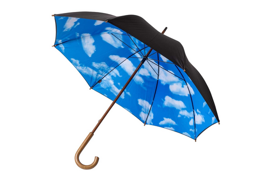 Shelta Asher 96 umbrella in Cloud
