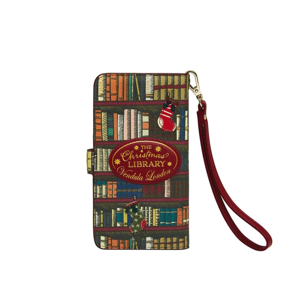 Vendula Christmas Library Phone Case