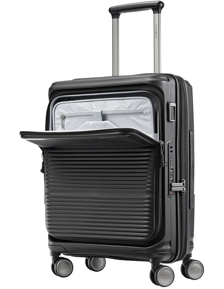 Samsonite | Paralux 55cm Carry-on Hardcase | Top opening | Black