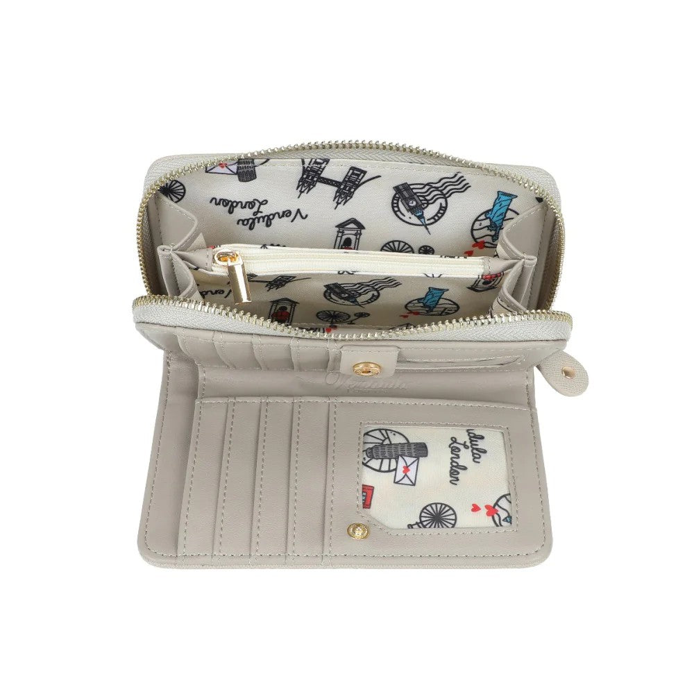 Vendula Sushi Grey Ziparound Wallet M