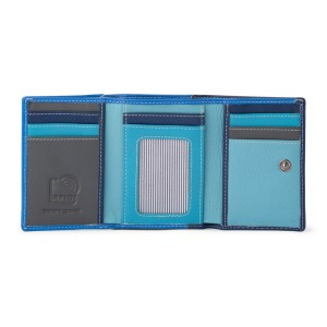 Franco Bonini Purse 21-08 Blue Multi