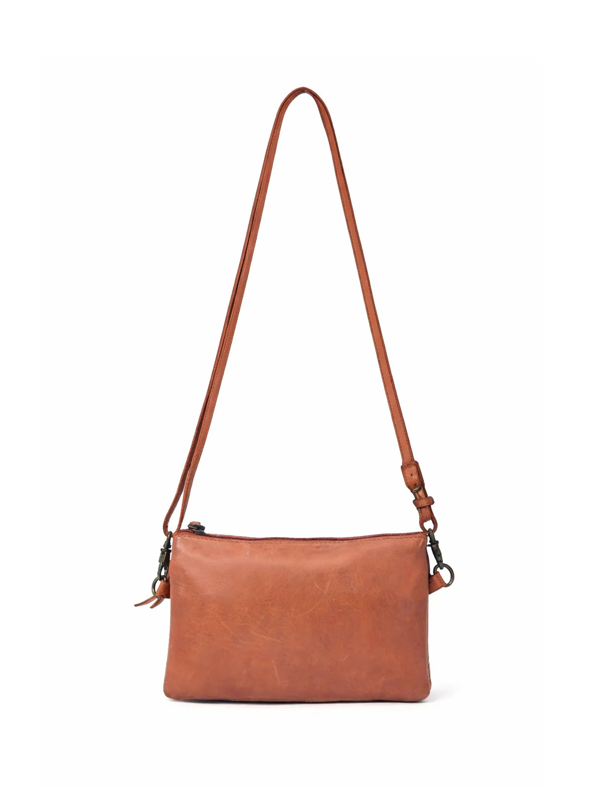 Saddle & Sash Handbag A0014 Tan