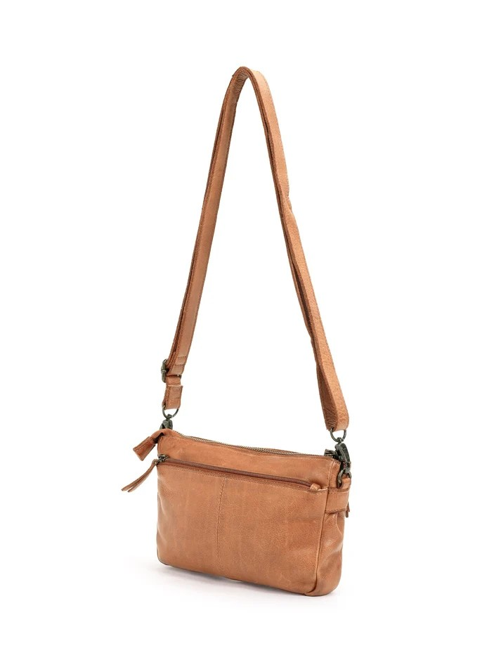 Saddle & Sash Handbag A0030 Tan