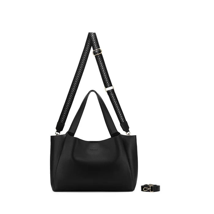 Black Caviar Handbag Sylvie Black