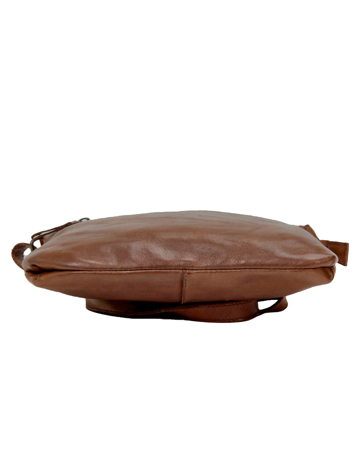 Saddle & Sash Handbag A0007 Cognac