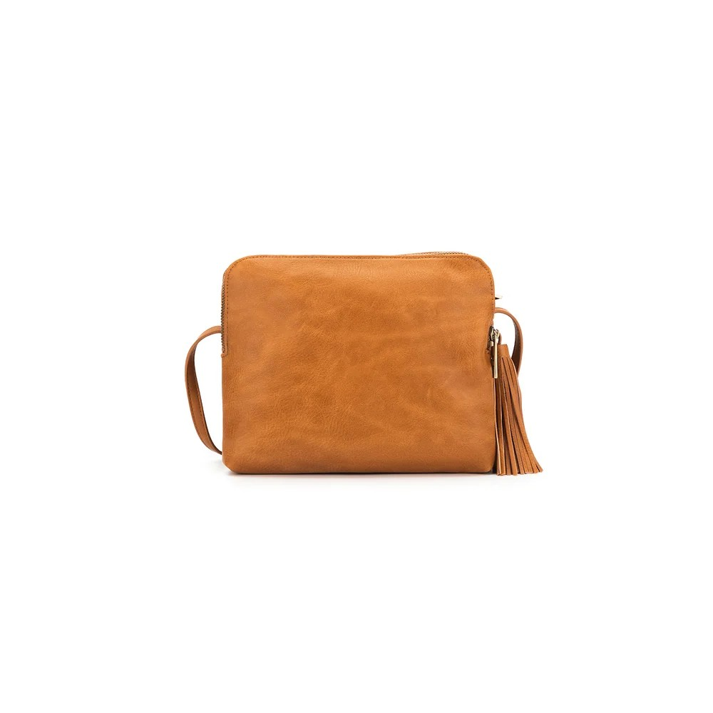 Black caviar | Handbag Pia | Tan