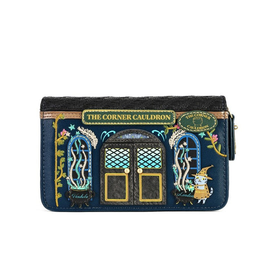 Vendula London Corner Cauldron Medium Ziparound Wallet