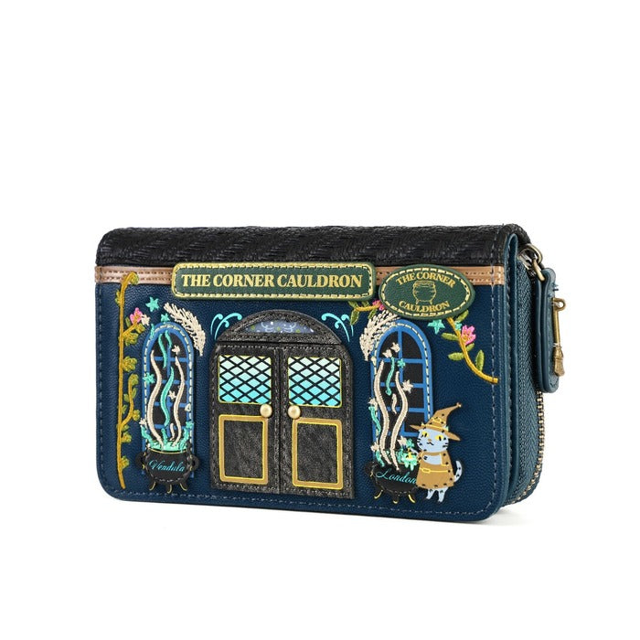 Vendula London Corner Cauldron Medium Ziparound Wallet