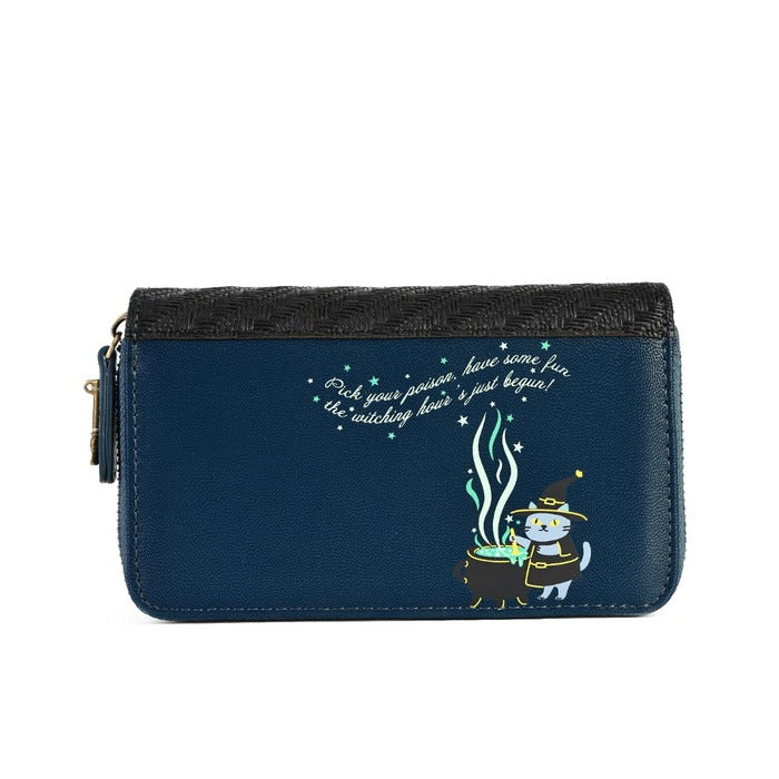 Vendula London Corner Cauldron Medium Ziparound Wallet