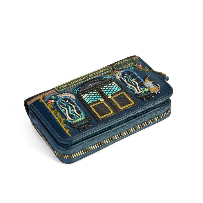 Vendula London Corner Cauldron Medium Ziparound Wallet