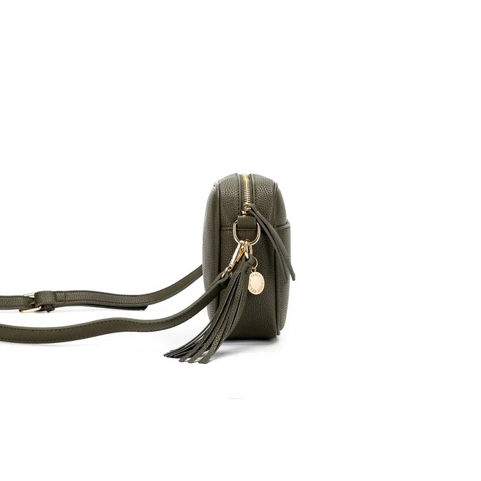 Black Caviar Handbag Indie Dark Olive