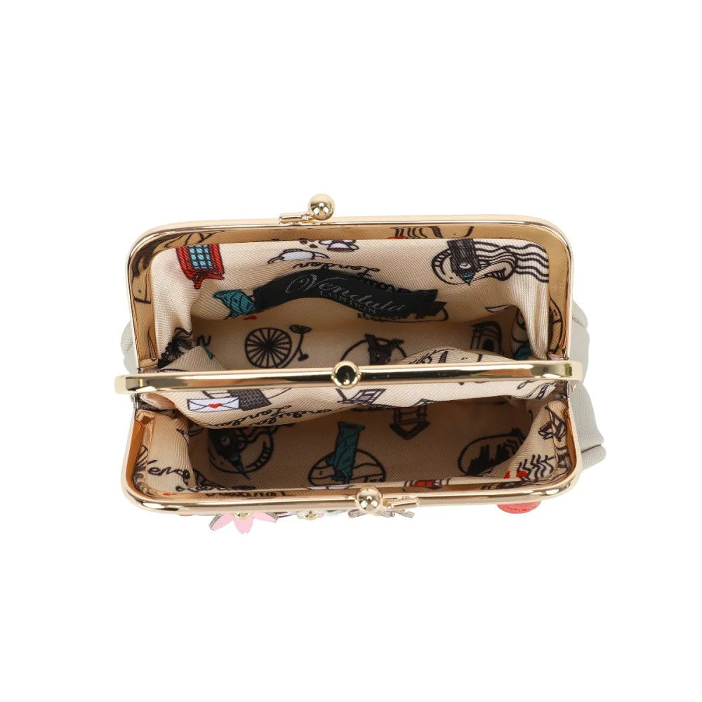 Vendula Sushi Grey Clipper Coin Purse