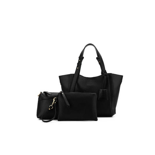 Black Caviar Handbag Mini Lauren Black